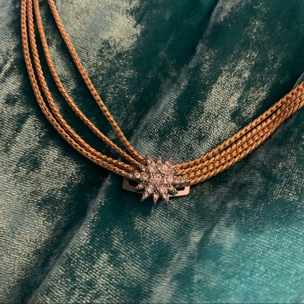 Vintage Style Star Charm & Necklace